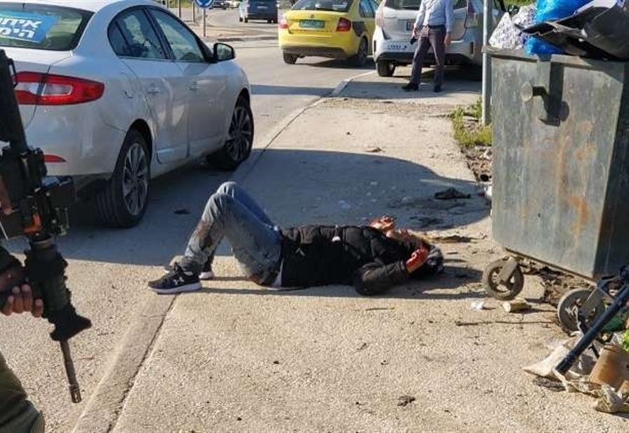إطلاق نار على فلسطيني جنوب نابلس بذريعة محاولة طعن