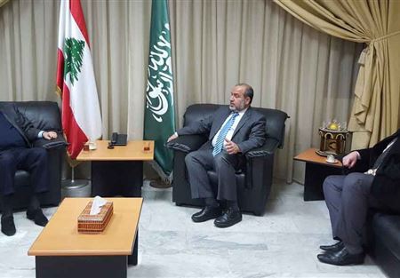 الايوبي التقى الفرزلي ووفدا من الديموقراطي اللبناني 