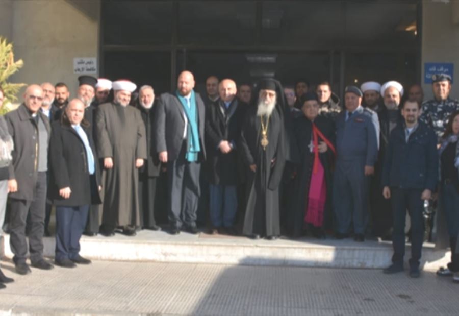 نهرا تفقد ووفد قضائي وروحي سجن القبة في طرابلس نهرا تفقد ووفد قضائي وروحي سجن القبة في طرابلس