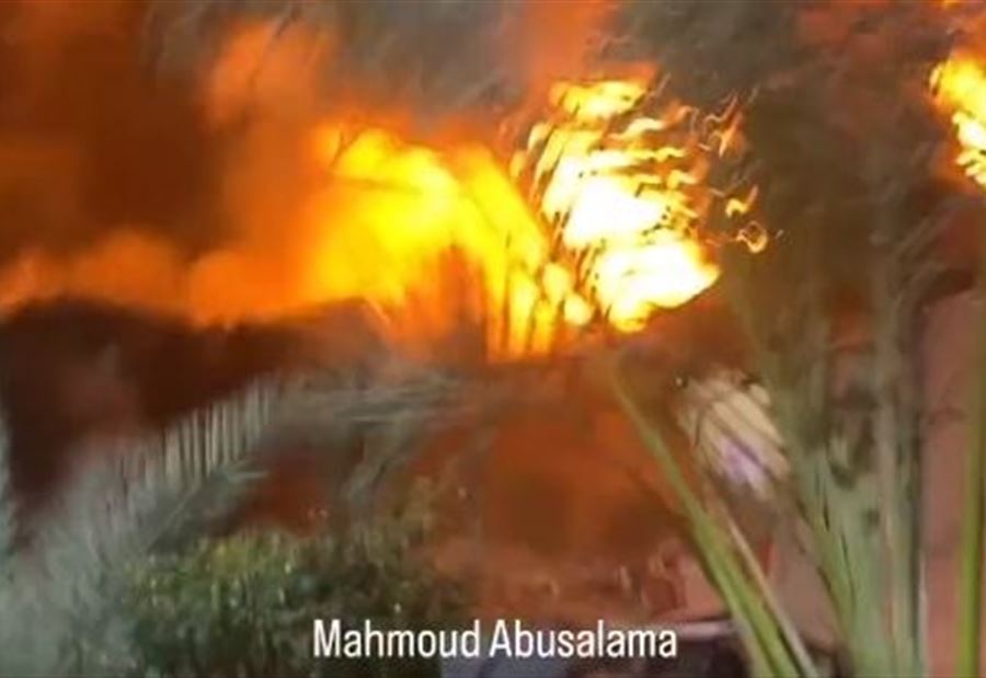 بالفيديو: حزامٌ ناريّ وقصف عنيف تنفّذه إسرائيل على مستشفى في غزة!