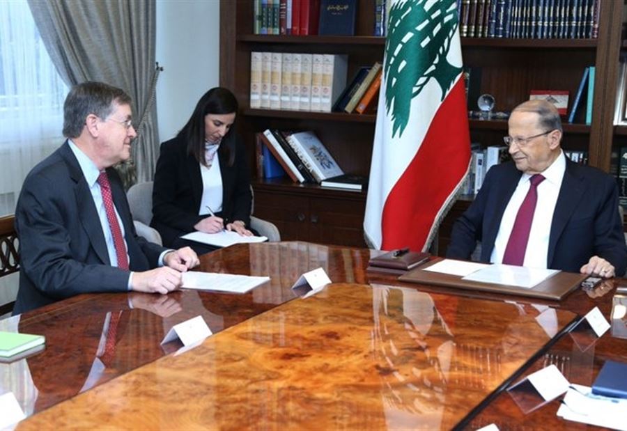 بالصورة: ساترفيلد في بعبدا 