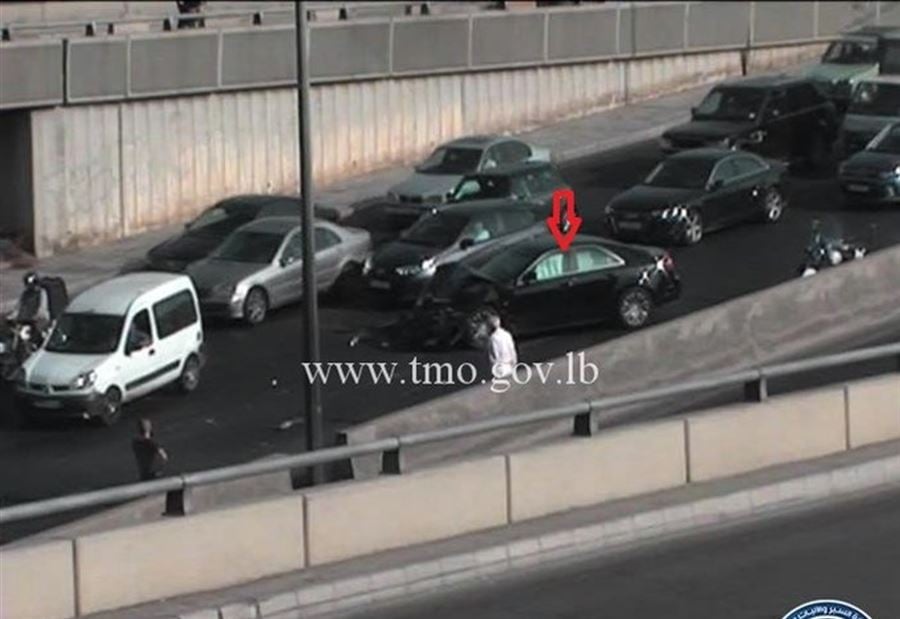 تصادم بين 4 مركبات على اوتوستراد النقاش
