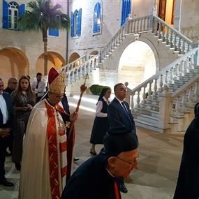 الراعي من بكركي: أحمل بركة قداسة البابا ومحبته للبنان وشعبه  الراعي من بكركي: أحمل بركة قداسة البابا ومحبته للبنان وشعبه