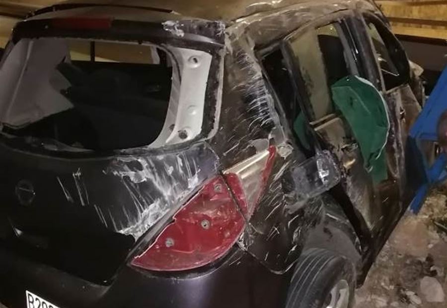 بالصورة: 3 جرحى جراء حادث مروع في النبطية بالصورة: 3 جرحى جراء حادث مروع في النبطية