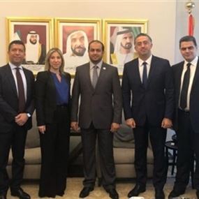 الطبش تابعت مع سفير الامارات شؤوناً انمائية
