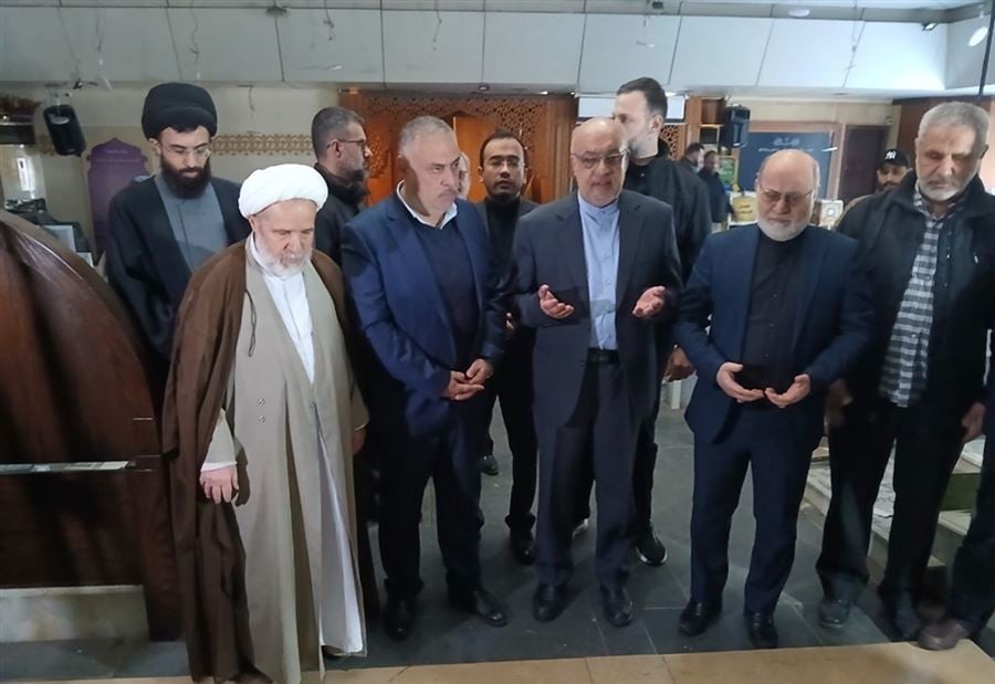 بالصورة: أماني في روضة الشهيدين بالضاحية