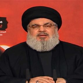 نصرالله: إسرائيل ستواجه مصيراً لن تتوقعه في حال شنّت حرباً على لبنان