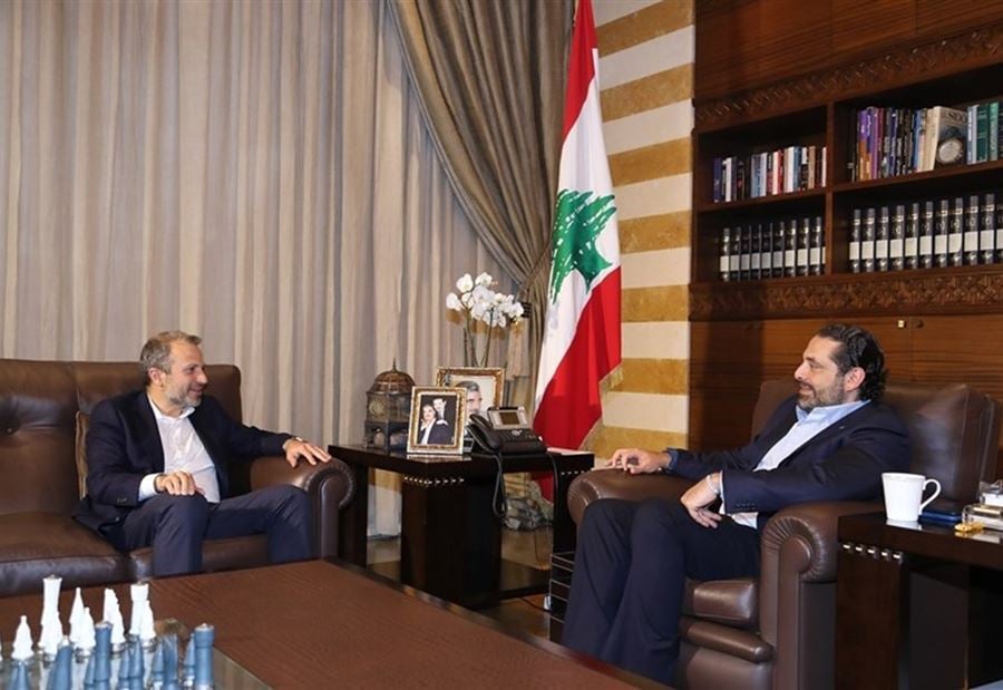  الاتصالات مقطوعة بين الحريري وباسيل 