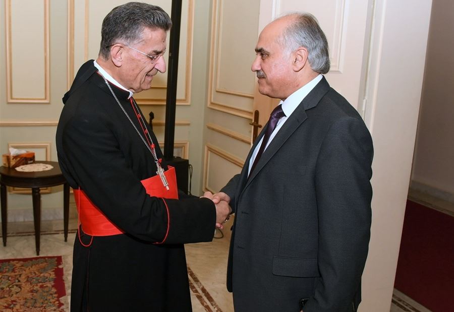 موفد من جنبلاط الى الراعي موفد من جنبلاط الى الراعي