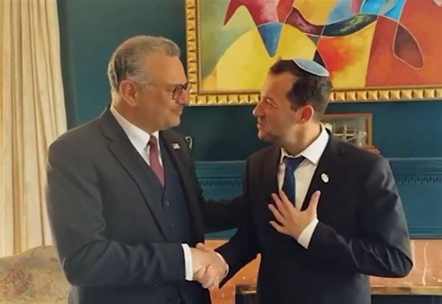 "السلام قريبًا"... مستشار ترامب اللبناني يلتقي رئيس مستوطنات الضفة (فيديو)