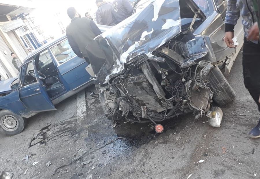 بالصور: 4 جرحى بحادث سير في الضنية بالصور: 4 جرحى بحادث سير في الضنية