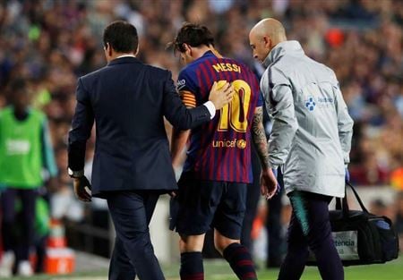 برشلونة يزف "الخبر السعيد" بشأن إصابة ميسي