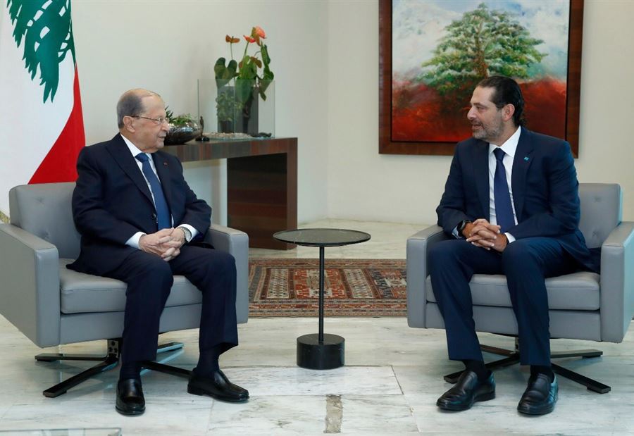 الحريري من بعبدا: البلدُ بحاجةٍ الى حلول وليسَ مناورات 