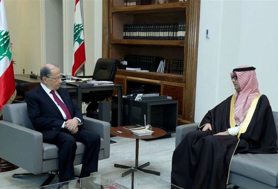 رسالة من القيادة السعودية لعون 