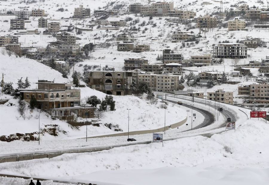 لبنان على موعد مع منخفض جوي.. الثلوج على 1100 متر