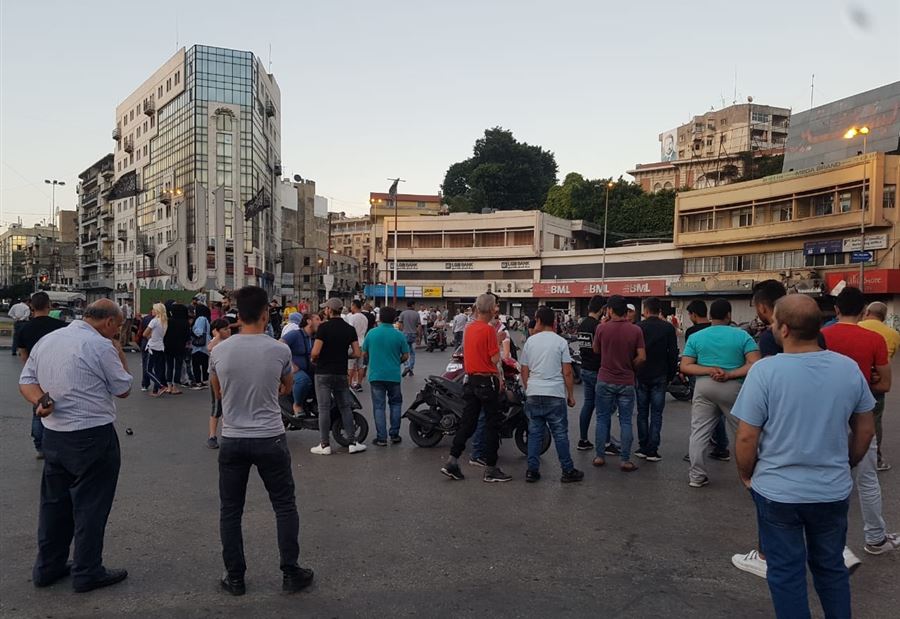 الطرقات المقطوعة مساء اليوم الإثنين