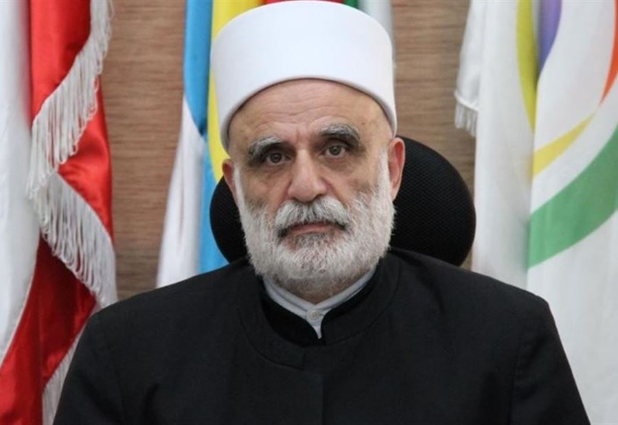 شيخ العقل: لا خوف على الجبل