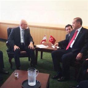 اردوغان يلفت انتباه سلام ويعرب عن استعداده..
