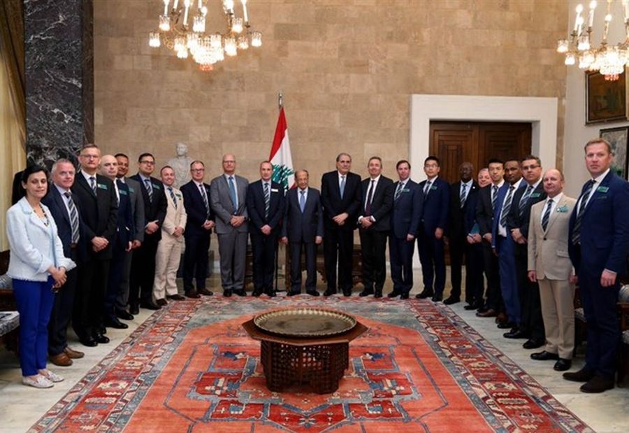 عون: نأمل حل مسألة النازحين عبر الأمم المتحدة