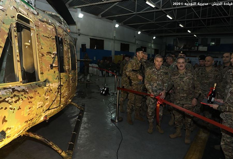 القوات الجوية تُعيد طوافات "AB-212 Agusta-Bell" الى العمل