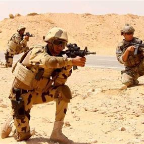 تدريبات عسكرية مصرية أميركية لمكافحة الإرهاب