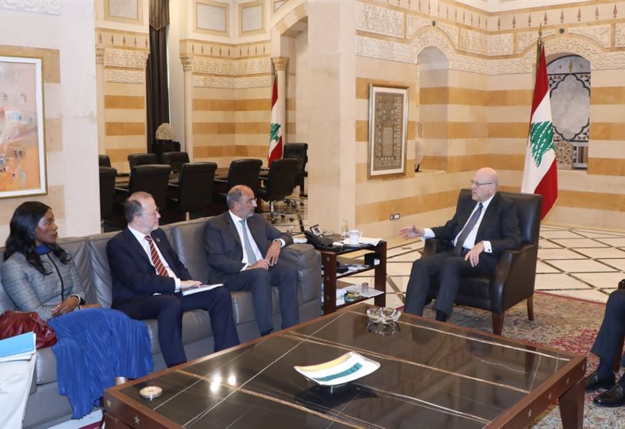 "زيارة ميقاتي... رسالة دعم قوية"