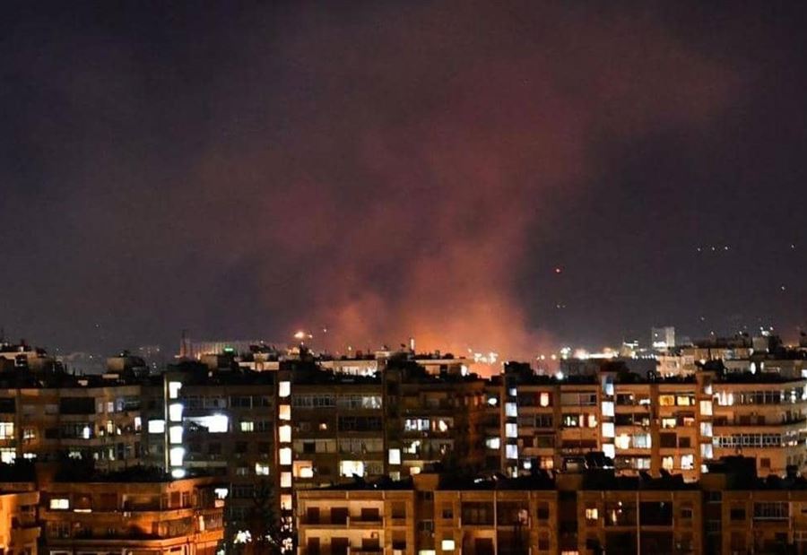 الغارات الإسرائيلية والتصدي السوري... ليلة "البيان النادر" الغارات الإسرائيلية والتصدي السوري... ليلة "البيان النادر"