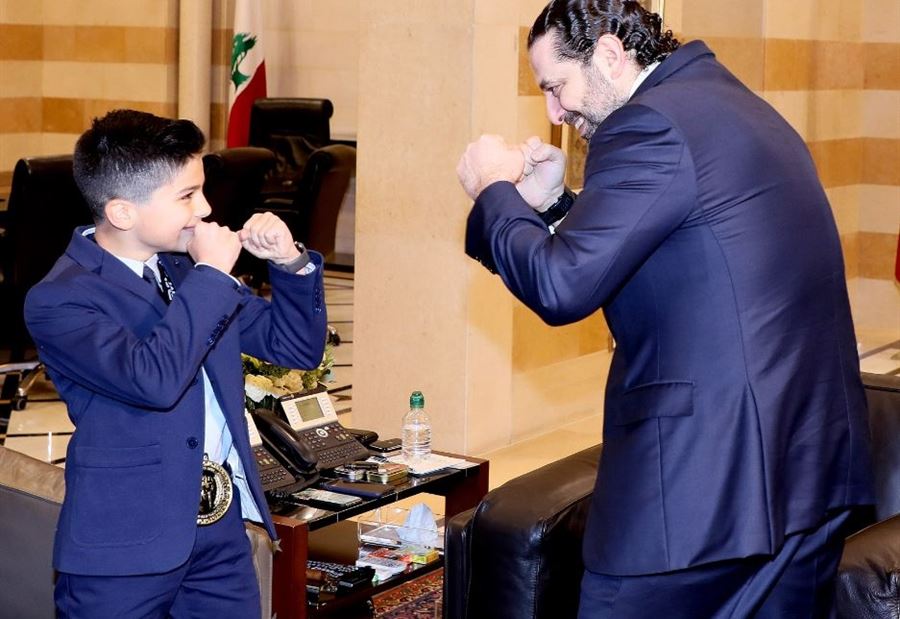 بالفيديو: ماتش ودي في الـkickboxing بين الحريري وبطل العالم