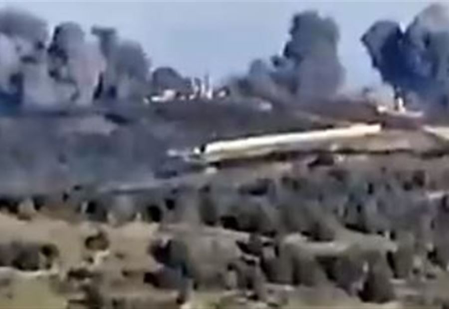 بالفيديو: الجيش الإسرائيلي يزعم قصف أهداف لحزب الله!