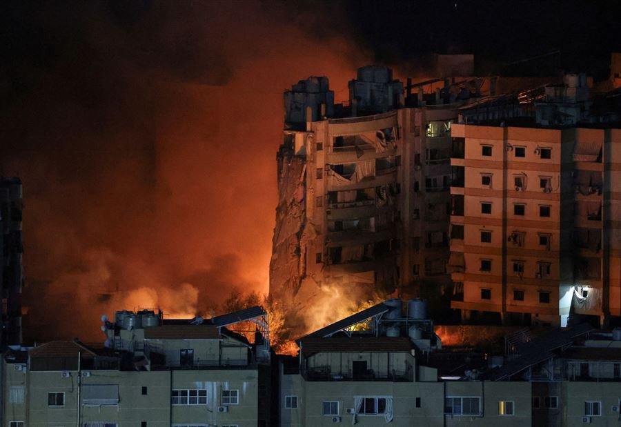 17 غارة إسرائيلية عنيفة على الضاحية الجنوبية: الليلكي تحت النيران! (فيديو) 17 غارة إسرائيلية عنيفة على الضاحية الجنوبية: الليلكي تحت النيران! (فيديو)