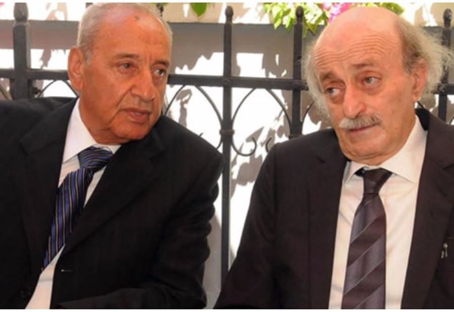 "بري لن يترك جنبلاط وحيدا" "بري لن يترك جنبلاط وحيدا"