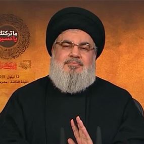 قبل ساعات من خطابه ... أدرعي يوجه رسالة إلى نصرالله 