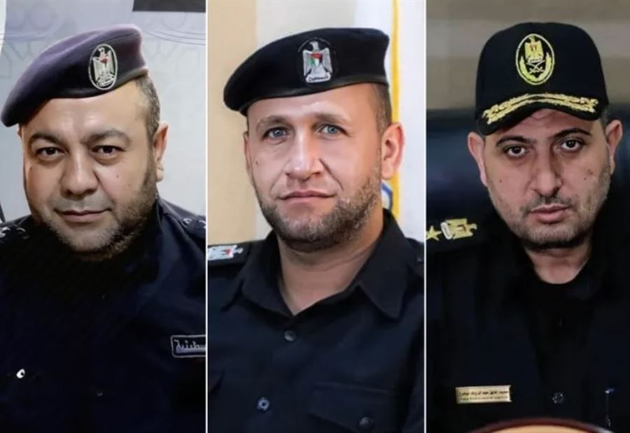 "ملامح قاسية"... اليكم سبب استهداف ثلاثة من قادة الشرطة في غزة