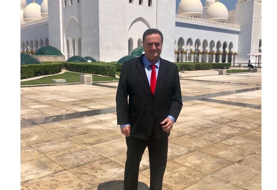 بالصورة: وزير الخارجية الإسرائيلي في الإمارات!