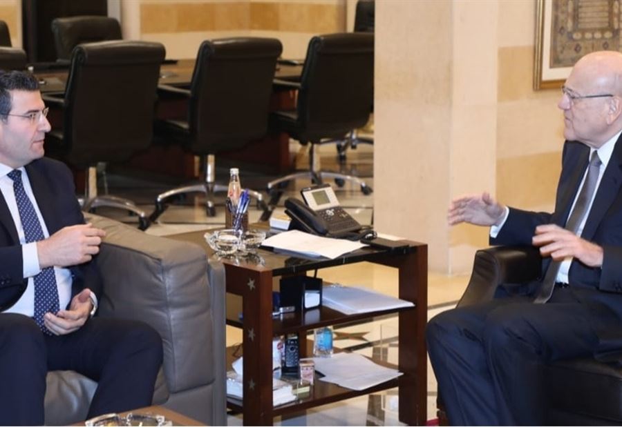 لقاءات بارزة لميقاتي وحديث في بعض الملفات في القطاع الزراعي