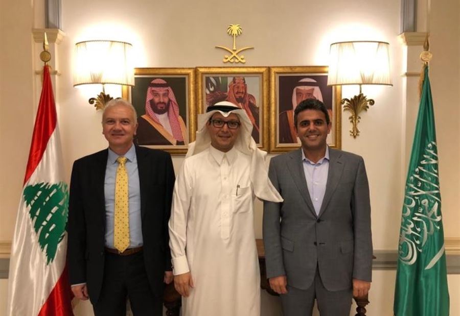 الحواط عرض مع بخاري تعزيز العلاقات بين لبنان والسعودية