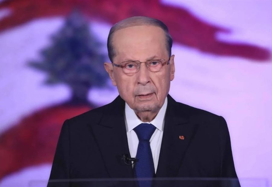 تمنياتٌ من عون للبنان واللبنانيين