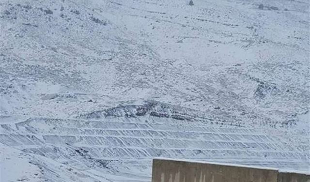 تساقط للثلوج في جرود الضنية