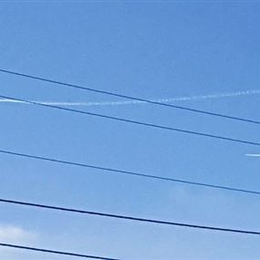 تحليق للطيران الاسرائيلي في أجواء جزين وجبل الريحان تحليق للطيران الاسرائيلي في أجواء جزين وجبل الريحان