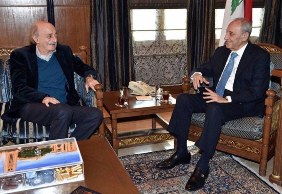 جنبلاط من عين التينة: كلام الحريري عن الاصلاح..عظيم