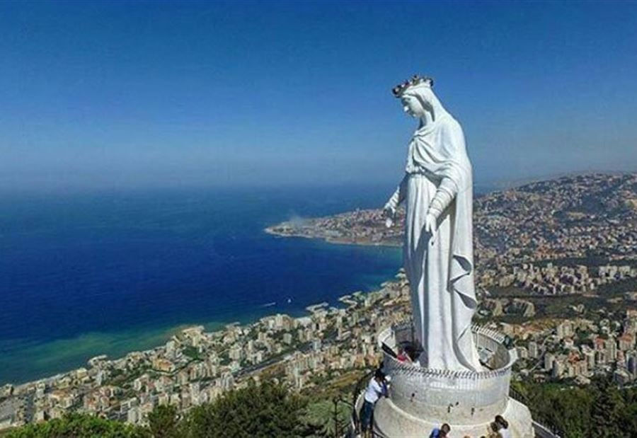 بعد تفشي كورونا... إجراءات في مزار سيدة لبنان - حريصا بعد تفشي كورونا... إجراءات في مزار سيدة لبنان - حريصا