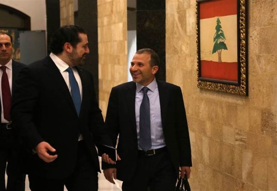باسيل يضع مسؤولية ولادة الحكومة في عهدة الحريري
