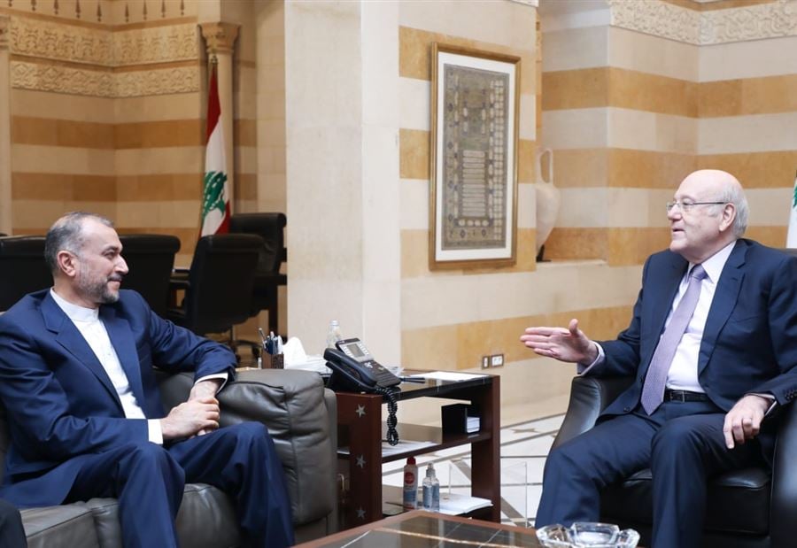 عبد اللهيان من السراي: إيران ستقف الى جانب لبنان