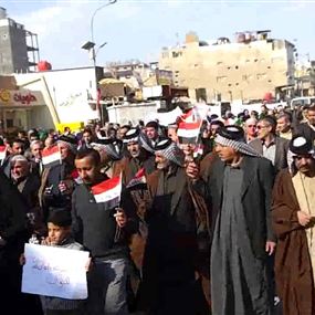 مظاهرات بكربلاء تندد بالتدخل الإيراني