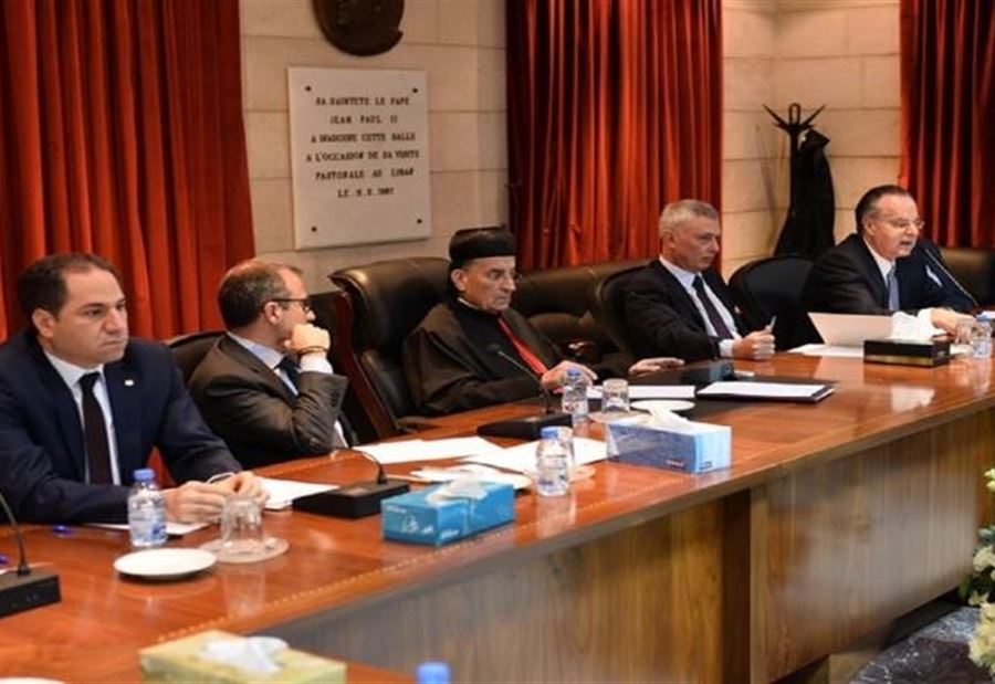 لقاء بكركي... دعم لعون ولتشكيل الحكومة  لقاء بكركي... دعم لعون ولتشكيل الحكومة