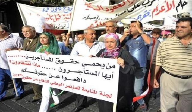 لجان المستأجرين: لوقف عملية التهجير بحق الشعب بأسره لجان المستأجرين: لوقف عملية التهجير بحق الشعب بأسره