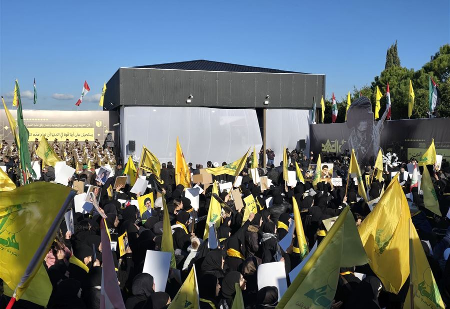 جثمان صفي الدين إلى مثواه الأخير! (فيديو)