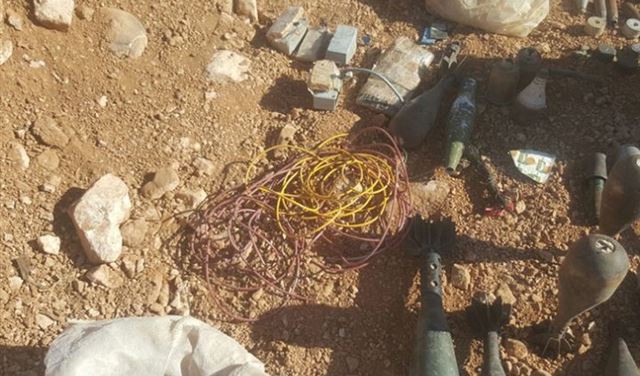 الجيش يضبط ٦ عبوات مجهزة للتفجير في خربة يونين!
