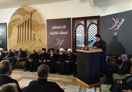 المطران مطر من المصليح: الحسين لم يعد ملك جماعة واحدة