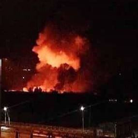 حقيقة ما حدث في محيط مطار المزة العسكري